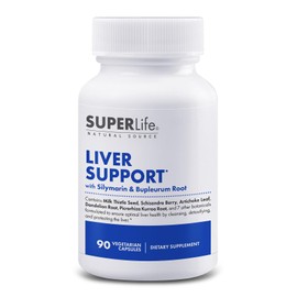 Liver Support - with Milk Thistle Extract (Silymarin), Bupleurum, Turmeric, Artichoke & Dandelion Root | Promotes Detox & Cleanse to Support Optimal Liver Function & Health | Supplement - 90 Capsules