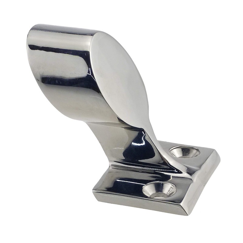 Pair Heavy Duty 316SS 60°Marine Boat Right-END Stanchion END Hand