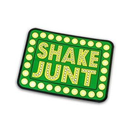SHAKE JUNT BOX LOGO Skateboard Sticker 5.5 in X 4 in
