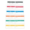 Pack of 60 Banknote Banderoles, Pack of 10 for 5