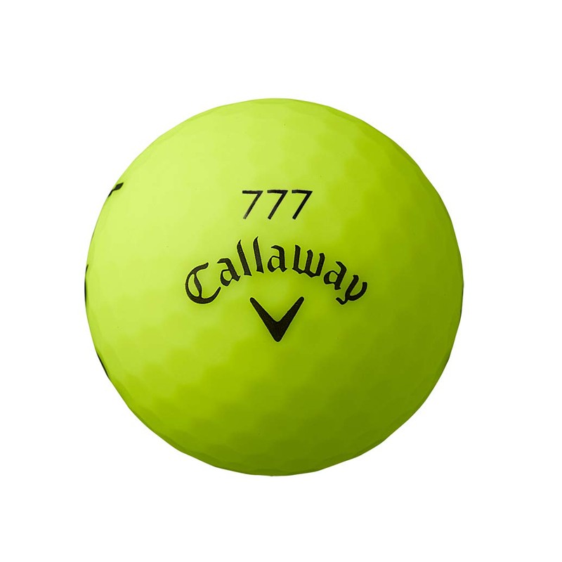 Callaway Golf Balls, ERC Balls, Bold Yellow, 2019 Model, 1