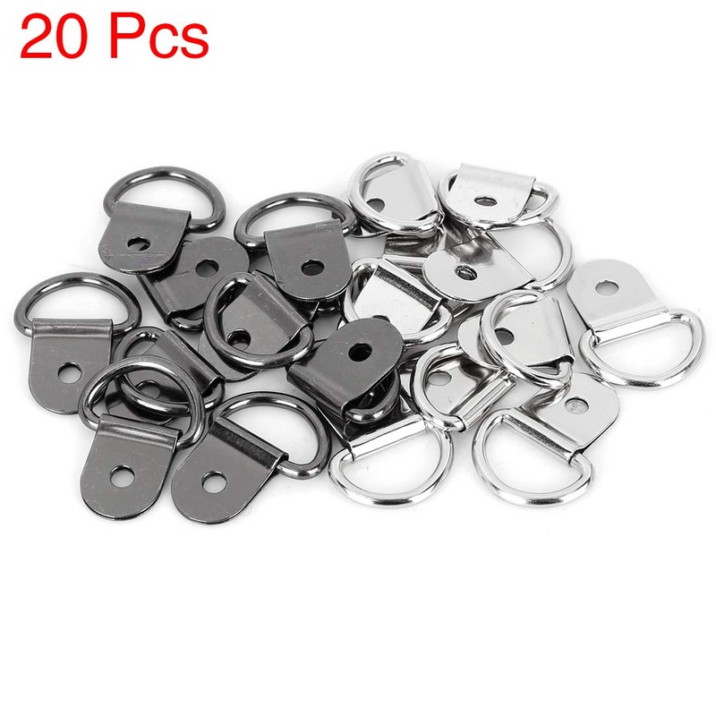 X AUTOHAUX Tie-Down Rings Trailer Anchors D-Ring Fixed Anchor for