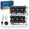 Ezexpreze Pair Engine Valve Covers Compatible with 2005-2019 Nissan Frontier