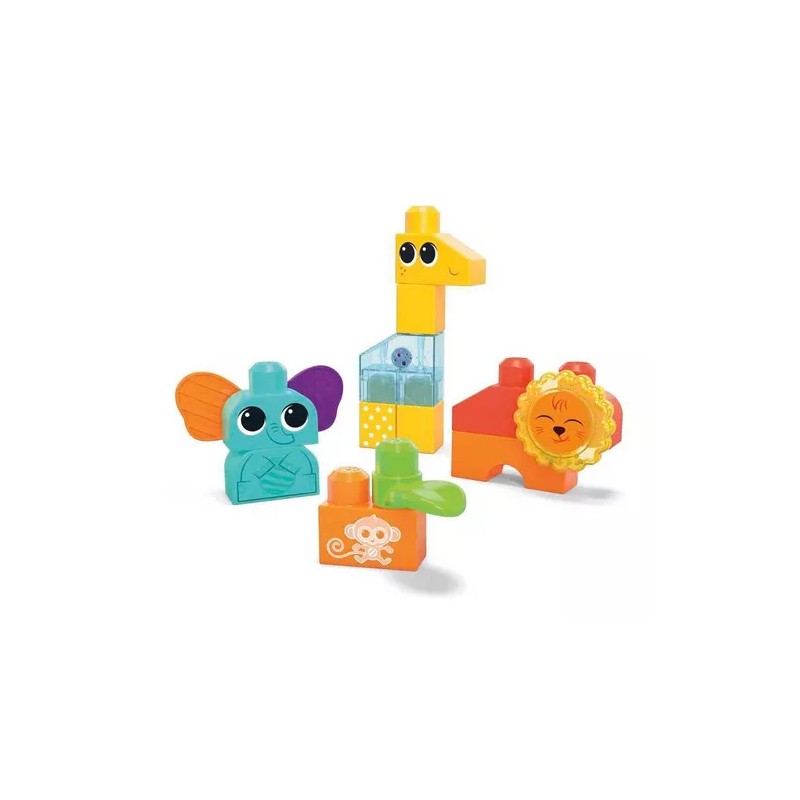 Mega Bloks Juguete De Construcción Safari Rock N Ritmo