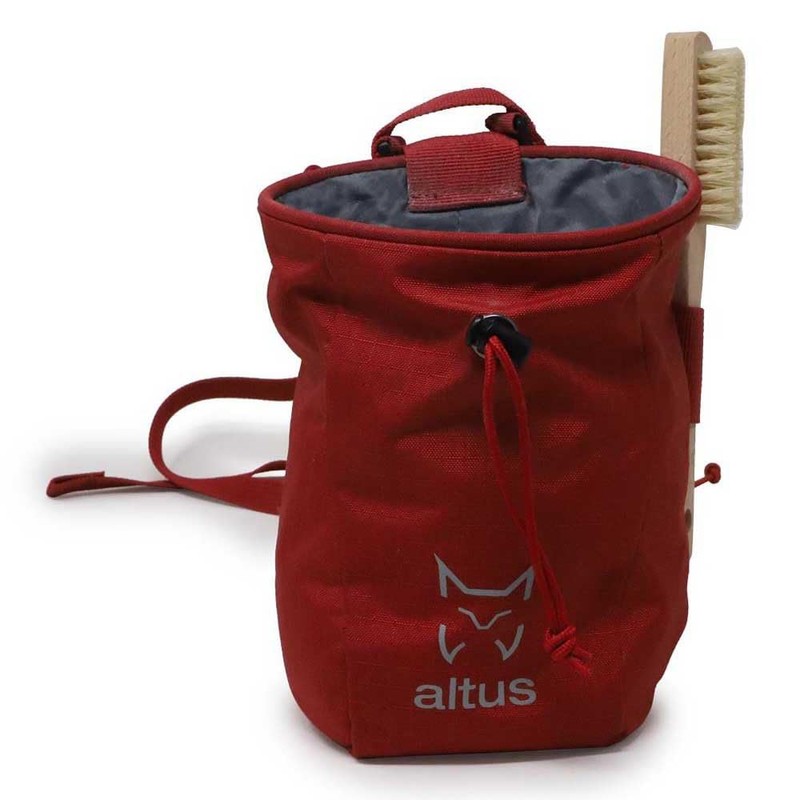 Bolsa magnesera diseñada para colgar de la Cintura C: Rojo