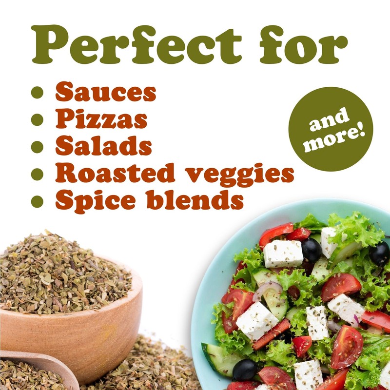 Food to Live Oregano, 4 Ounces – Whole Dried Leaves