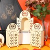 Fukaisu 3pcs Dia De Los Muertos Altar Ofrenda Box, Wooden