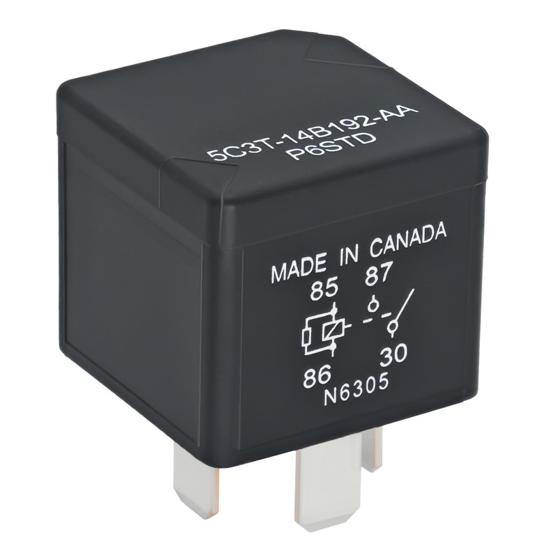 Automotive Relay 5C3T-14B192-AA P6STD (Pack of 2) - 4 Pin