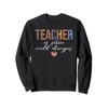 Teacher Of future world changers Leopard boho style Sweatshirt