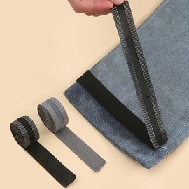 DIYEAH 5 Rollos Tiras Modificadas con Borde de Los Pantalones para Dobladillos - 5 Colores (39.37 Pulgada) Pantalones Termoadhesivos para Acortar el Borde de Los Auto