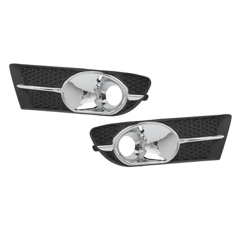 Pair of Fog Light Bezel Impact Resistant Strong Protection 25887505