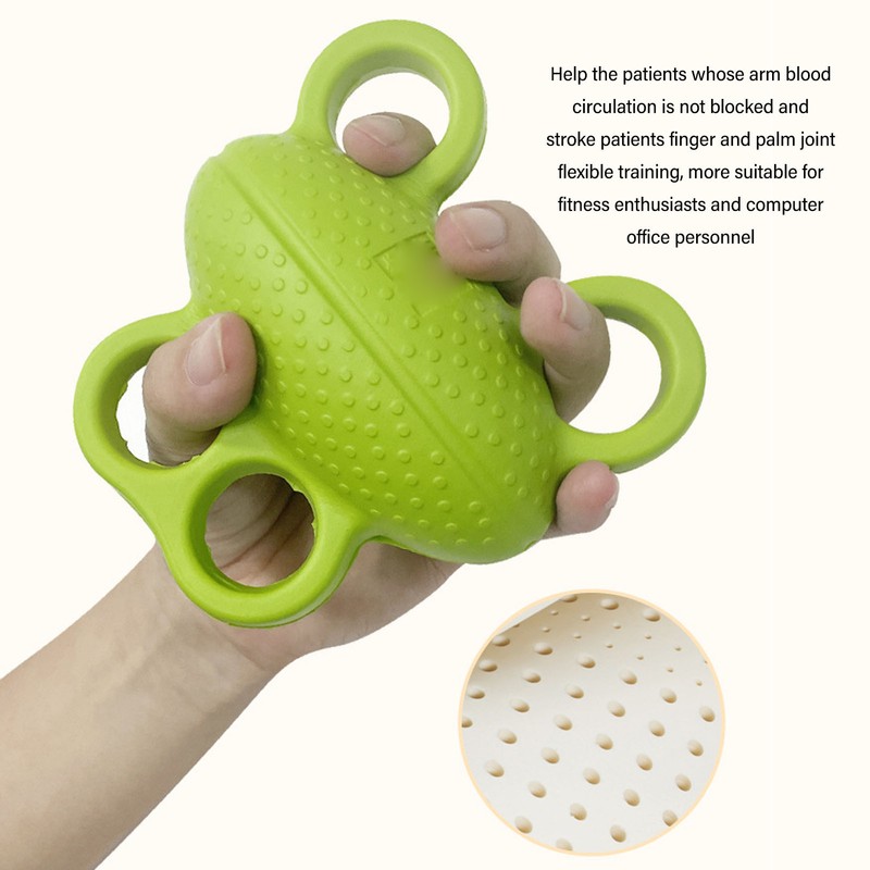 Finger Exerciser Ball Stress Relief Versatile Hand Grip Strengthener Finger
