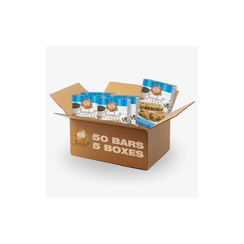 Sunbelt Bakery Chocolate Chip Chewy Granola Bars, 50 - 1.0