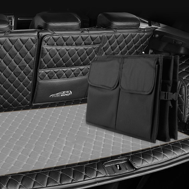 Car Folding Box, Boot Bag with Storage Space, Boot Organiser,