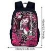 SWZY Monster Kids School Bag, 3D Printed Travel Backpacks, Anime