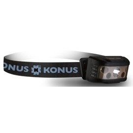 Konus 3924 Rechargeable headlamp with 236 lumens, 4 Modes and Hand Motion Sensor Switch