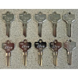 Kenworth Lot of 10 NEW UNCUT KENWORTH TRUCK KEY BLANKS ILCO 1656 - 10 PACK