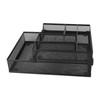 2 Tier Paper Tray Double Layer Metal Mesh Paper Tray
