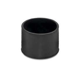 Flyshop 4 Pieces 45mm Rubber Chair Leg Caps Round, Protective Caps for Chair Legs, Floor Protectors, [Non-Slip & Noise Reduction], Durable Chair Socks, Black Furniture Feet Gliders