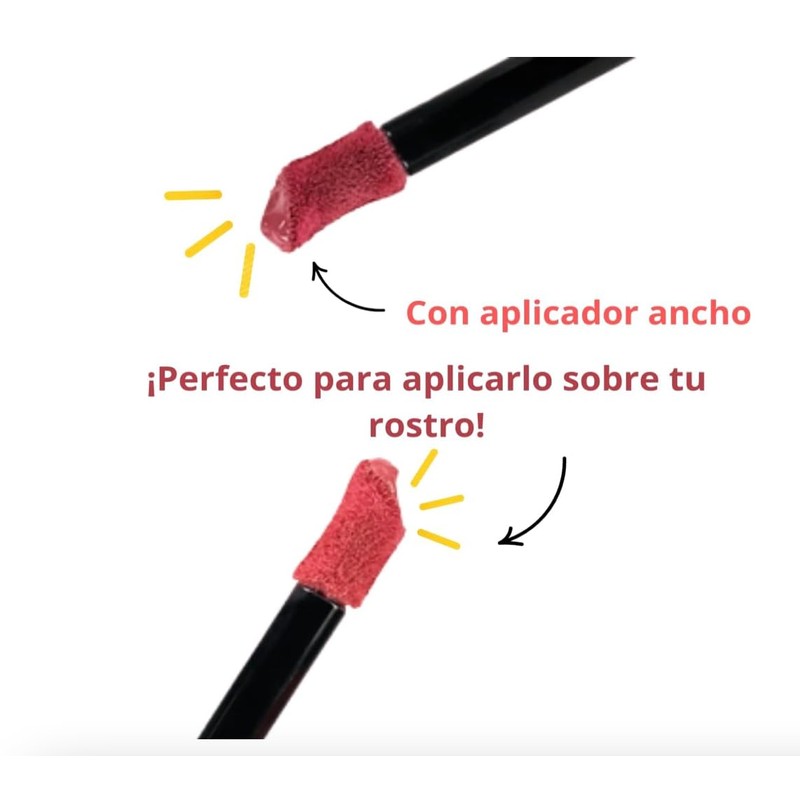 Set Viral Rubores Líquidos Bissu y Labial Mate Larga duracion