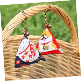 CORHAD 2sets Japanese Style Blessed Sachets with Dried Lavender Lovely Scented Bags for Closets and Wardrobes Random Color Decorative Hanging Fragrant Sachets for Relaxation Random 2pcs*2