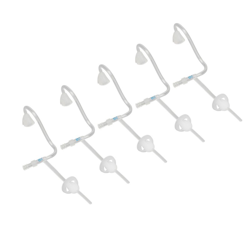 5pcs Sound Amplifier Tubes Single Layer Eartips Replacement Accessory Reduce