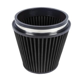 Kyostar 6" 152mm High Flow Inlet Cold Air Intake Cone Replacement Dry Air Filter Black