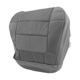 Zieichy Passenger Side Bottom Replacement Cloth Seat Cover Dark Graphite Gray Compatible with Ford F150 XLT 2001 2002 2003