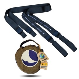 Ticket to the Moon Pack of 2 Hammock Attachment Garden Strap | Strap for Trees & Strap Extensions for Hammocks - 2 x 1.5 m & Load Capacity of 500 kg - Tree-Friendly | Original since 1996