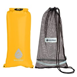 Skog Å Kust SnorkelSak 2-in-1 Mesh Snorkel Bag with Removable Interior Waterproof Dry Bag | Golden Yellow