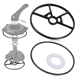 Spider Gasket Kit Pool Sand Filter Valve Seal Gasket Parts Replacement for Hayward Sp0714t Vari-Flo XL Valve and SPX0714CA O-Rings Gasket