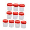 Hohopeti 10 Pack of 60ml Sample Cups Screw Cap Lids