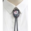 PEARLY JUN Bolo Tie for Women Men Flower Rose Western