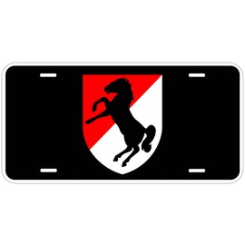 11th Armored Cavalry Regiment Military Novelty Car Auto License Plate