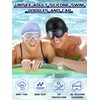 Dunzy 6 Pieces Adult Swim Goggles Silicone Cap Sets, Including