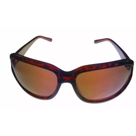 Apple Bottoms Womens Rectangle Plastic Sunglass Demi,  Brown Lens #3 1