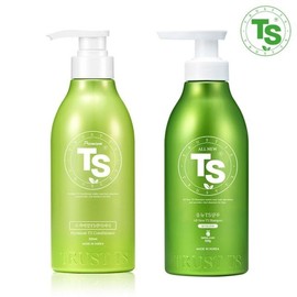 All New TS Shampoo 500g + TS Premium Conditioner 500ml / 올뉴 TS 샴푸 500g + TS 프리미엄 컨디셔너 500ml