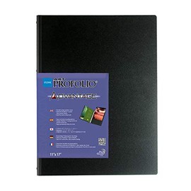 ProFolio by Itoya, Art Profolio Advantage, 24 Sheets Presentation Book - Portrait, 11.75 x 16.5 Inches