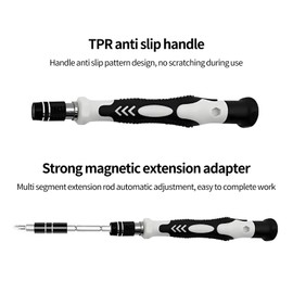 Professional 115-in-1 Magnetic Screwdriver Set for Electronics Repair, Precision Tools for Phone, Laptop, Gaming Console, Glasses DIY Projects