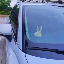 Funny Finger Ornament Dashboard Decorations, Unique Car Accessories Interior Dashboard Accessories, Yeah! Cute Car Dash Decor for Men/Women