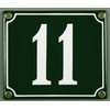 Buddel Bini Enamel House Weatherproof Green 11 12 x 14