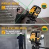 PREXISO Laser Level with Tripod Self Leveling 100Ft Rechargeable Line