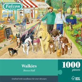 Falcon Walkies 1000pc British Heritage Jigsaw Puzzle for Adults 100% Recycled Cardboard Jumbo