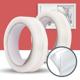 Transparent Weatherstripping - Draft & Bug Blocker for Doors, Windows, and Frames 1+1