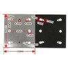 Tolxh 2PCS #158324-9 RUBBER PAD BASE PLATE BO4556 PALM SANDER
