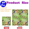 40Pcs Happy St. Patrick's Day Charm Lucky Prints Disposable Paper
