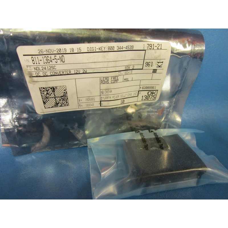 Murata NDL2412SC Isolated DC-DC Converter, Board Mount, D1845