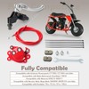 VAINELY Mini Bike Brake Lever Kit & Brake Caliper Replacement