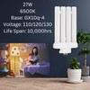 27W Daylight FML Light Bulb | 4-Pin Quad Base |