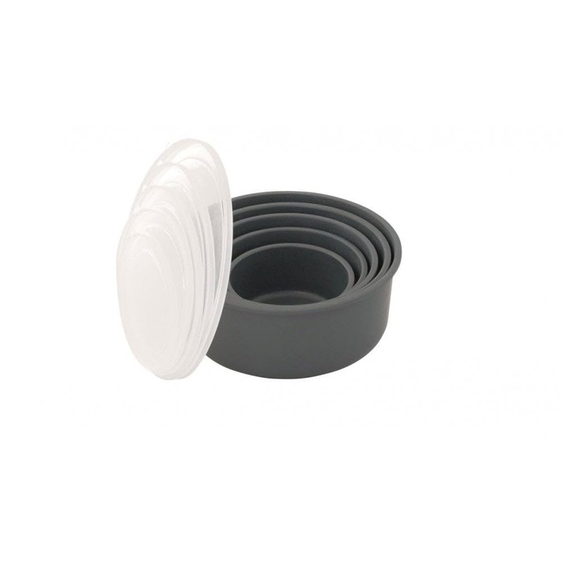 Outwell Tulip Bowls & LIDS Set × 5 Bowls with